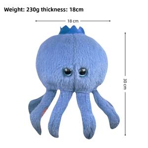 Tung Tung Tung Sahur Shark Doll New American Shanhaijing Peluche Jouet Brodé Techniques pour le Soulagement du Stress - Product Image 4