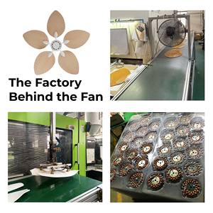 <span class=keywords><strong>Ventilador</strong></span> de <span class=keywords><strong>techo</strong></span> decorativo de <span class=keywords><strong>mimbre</strong></span> Vintage de hoja de palma de plástico ABS Tropical de 52 pulgadas para restaurante comercial Hotel - Product Image 5