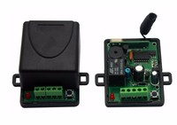 Contrôleur YET401PC 433.92MHz/315Mhz 1 canal 12V/24V récepteur à distance avec deux émetteurs