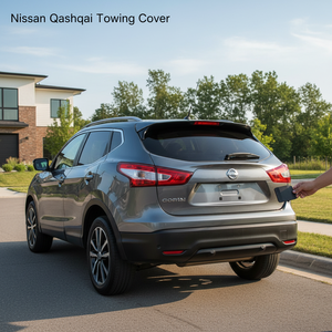 Cache de remorquage arrière pour Nissan Qashqai, accessoire extérieur compatible avec les modèles 2013-2016, 1.5 DCI, 1.6 DCI, 1.2 DIG-T, numéro de pièce - Product Image 3