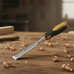 Cincel para madera Stanley de 22 mm con mango de acero forjado y agarre ergonómico - Product Image 3