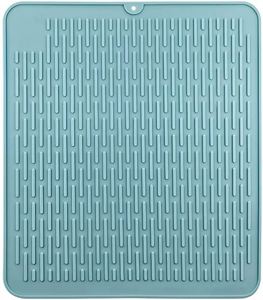 Alfombrilla de silicona plegable de grado alimenticio para aislamiento térmico, protector de ollas, escurridor de platos y tazas, y mantel individual. - Product Image 2