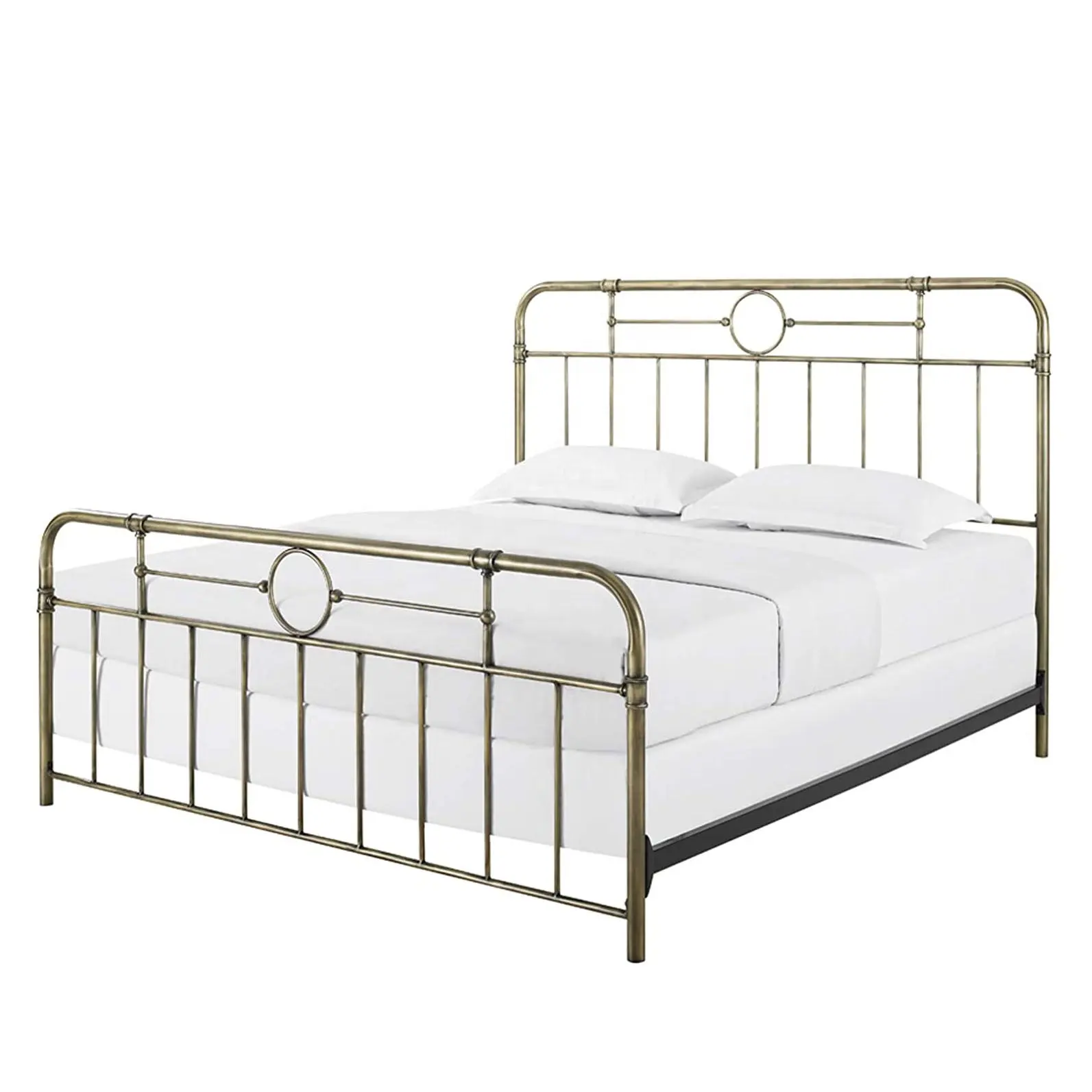 European and American Industrial Iron bed Simple Design Durable And Easy To Clean