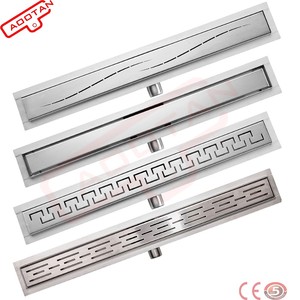 High Quality Stainless Steel Invisible Anti Odor <strong>Floor</strong> Drain Rectangular SUS304 Stainless Steel Long Linear <strong>Floor</strong> Drain