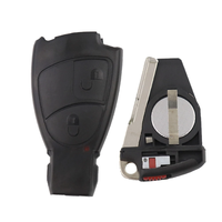 LONSDOR 원격 자동차 키 12V ROHS 인증 433Mhz 2/3 버튼 (1996-2006 W203 W204 W211 W20 모델용)
