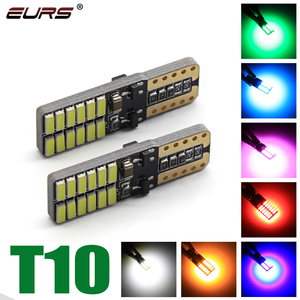 Lampadine <span class=keywords><strong>LED</strong></span> T10 W5W 4014 24SMD Canbus per Auto, Luci Laterali 194 168 4014, Illuminazione Automobilistica, Vendita all'Ingrosso - Product Image 2