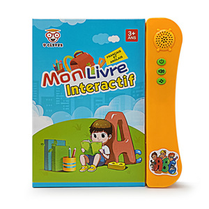 Machine d'Apprentissage Bilingue Français Anglais, Livre Sonore Interactif Éducatif Précoce pour Enfants - Product Image 1