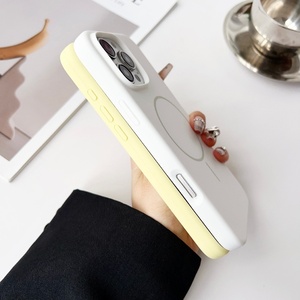 Mejor <span class=keywords><strong>Precio</strong></span> al por Mayor para Fundas de Silicona Delgadas con Carga Inalámbrica Magnética para <span class=keywords><strong>iPhone</strong></span> <span class=keywords><strong>11</strong></span>, 13, 14, 15, 16 Plus, 17 Pro Max - Product Image 4