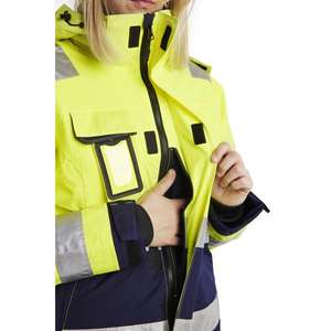 BLAKLADER - 487219873389M Veste d'hiver haute visibilité pour femme Jaune/Bleu marine-EAN 7330509503393 HI-VIS WORKWEAR - Product Image 5