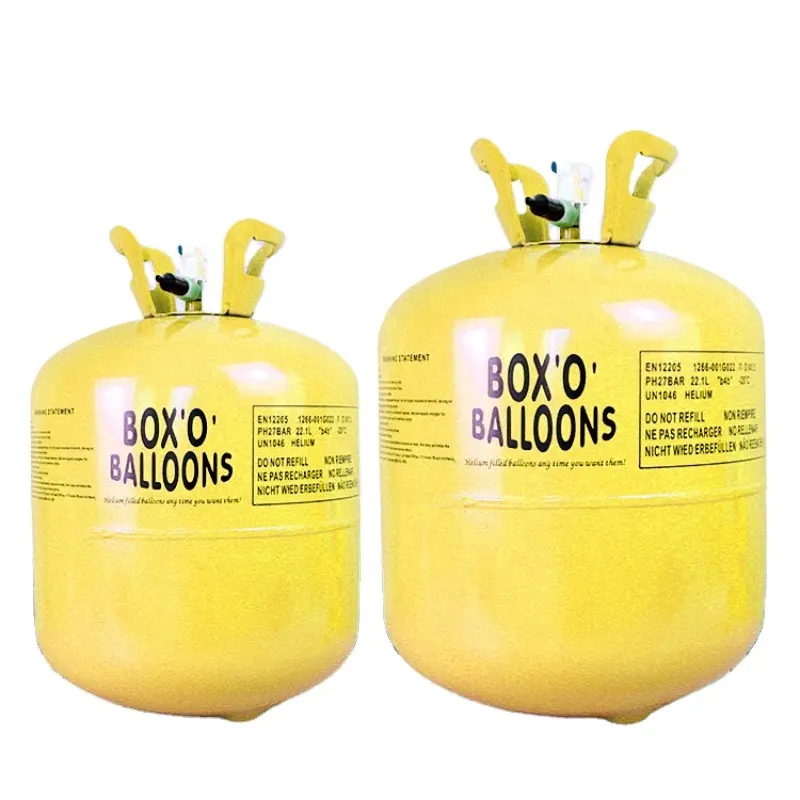 Lage Prijs 13,4l Wegwerp Heliumcilinder Heliumtank Pure 99.999% 30lb Ballon Heliumgas