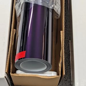 彩色PPF 7.5mil干湿TPU宠物午夜紫色汽车保护膜-易于安装1.52*18M/卷汽车乙烯基包装 - Product Image 2