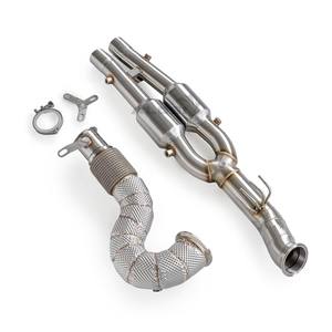 Sistema de Escape de Alto Rendimiento con Downpipe Aislado para <span class=keywords><strong>Cupra</strong></span> Formentor VZ5 2.5T 2015-2023, Downpipe Catalítico de 200 Celdas - Product Image 4