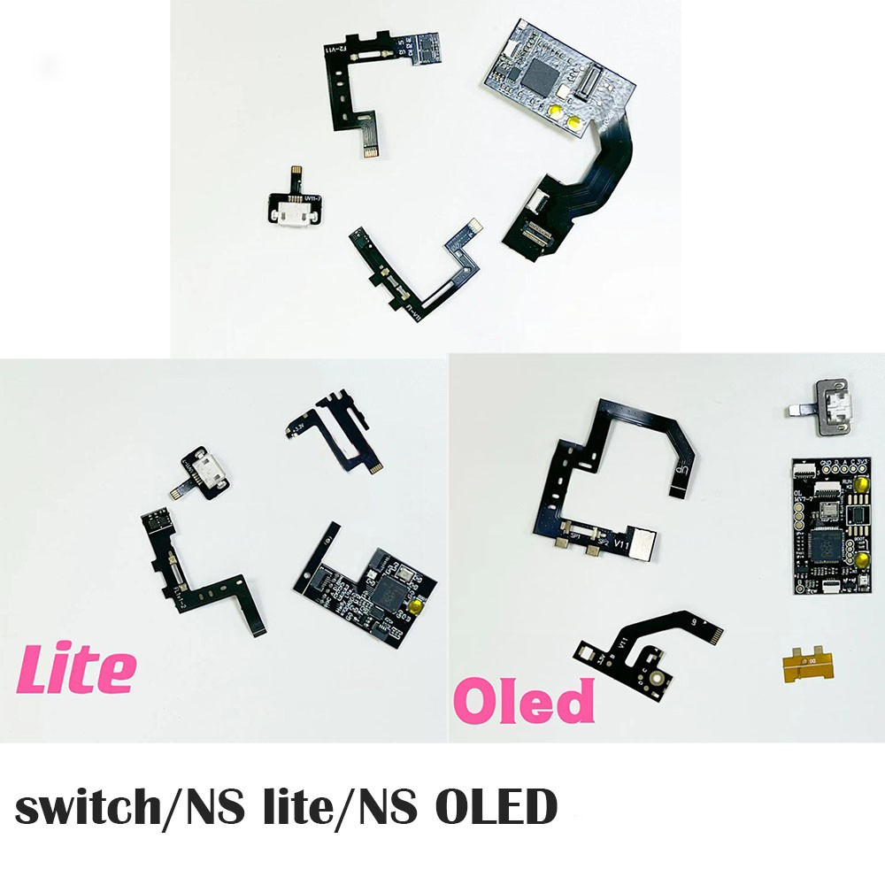 High Quality 1set Flex Cables for <strong>Switch</strong> NS/<strong>OLED</strong>/LITE Game Console <strong>Guide</strong> Sheets Replacement Part