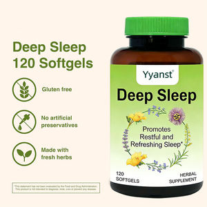 Suplemento Herbal Fresco OEM/ODM que Promueve un Sueño Reparador y Refrescante, Cápsulas de Gel Suave Personalizadas para Ayudar a Dormir, Bajas en Carbohidratos y Azúcar - Product Image 6