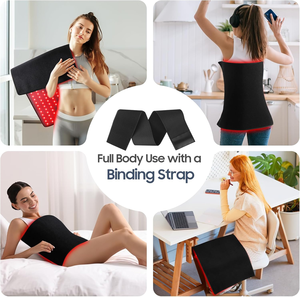 325LED, gunakan panjang gelombang ganda 660nm + 850nm tubuh lampu merah terapi Mat, memenuhi syarat terapi cahaya merah selimut - Product Image 4