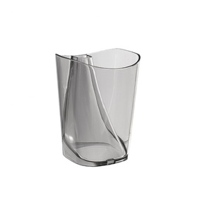 Nouvelle tasse à brosse à dents créative en plastique PS transparent, à large ouverture, pour salle de bain - Product Image 1