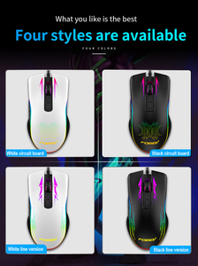 <span class=keywords><strong>Souris</strong></span> de jeu filaire rétroéclairée RGB, 6400 DPI, <span class=keywords><strong>souris</strong></span> mécanique ergonomique réglable pour <span class=keywords><strong>PC</strong></span> Gamer, ordinateur FV509 - Product Image 4