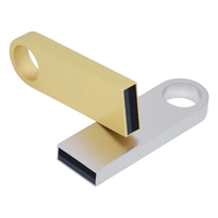 Clé USB Flash MINI en Métal 2.0 de 256 Mo à Haute Vitesse, Puce Flash Classe A, Garantie 1 An, Données Conservées 10 Ans - Nouvelle Offre Directe Usine Gitra