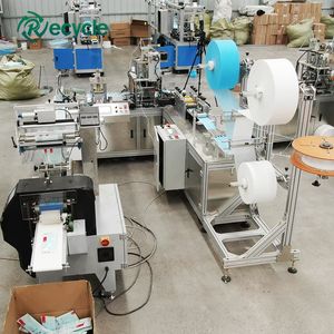 Máquina de fabricación de mascarillas de 3 capas de alta velocidad, equipo de producción de máscaras médicas - Product Image 5