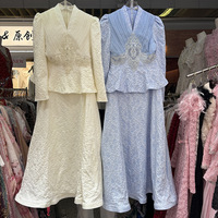 Robe longue de soirée Kaftan perlée et pailletée, coupe ample, pour l'Aïd, vêtement islamique moderne, Abaya de luxe plissée
