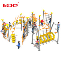 HUADONG 2026 Nuevo Equipo de Juegos para Entrenamiento Físico Integral para Niños, Construcción de Acero Galvanizado y PE, Capacidad >500kg