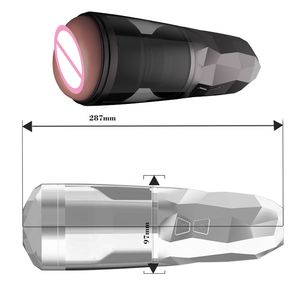 Copa Vibradora Impermeable con Calentamiento y Succión Profunda, con Sonidos de Sexo Femenino, Juguete Sexual para Adultos, Masturbación Masculina - Product Image 4