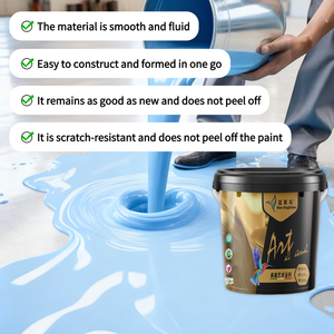 Самовыравнивающаяся металлическая эпоксидная смола Blue Kingfisher, легко наносится, ударопрочная, с высоким содержанием сухого вещества для мастерских - Product Image 5