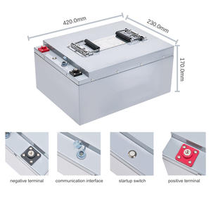 Batterie au lithium pour voiturette de golf 48V 60V 72V 26Ah 42Ah 50Ah 60Ah 70Ah 85Ah 100Ah avec BMS, plus de 4000 cycles, batterie LiFePO4 pour voiturettes de golf - Product Image 3