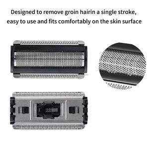 Lames de rechange <span class=keywords><strong>pour</strong></span> <span class=keywords><strong>tondeuse</strong></span> à cheveux MANSCAPED 5.0 Ultra, lot de 2, <span class=keywords><strong>tondeuse</strong></span> à gazon électrique, rasoir, tête de rasoir en acier inoxydable - Product Image 2