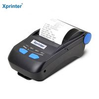 Imprimante Thermique de Reçus 58mm Mini Portable Bluetooth USB pour Impression de Factures, Tickets de Caisse et POS Compatible iOS Android
