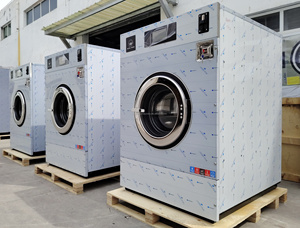 Machine à linge à carburant électrique entièrement automatique Laveuse domestique à économie d'énergie Boîtier en acier inoxydable pour l'entretien ménager - Product Image 2