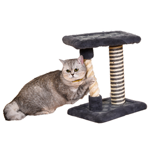 Bonne Qualité Jouet Animaux En Peluche Tissu <span class=keywords><strong>Arbre</strong></span> <span class=keywords><strong>à</strong></span> <span class=keywords><strong>Chat</strong></span> Griffoir - Product Image 1