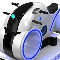 Machine de jeu d'arcade de moto à réalité virtuelle haute vitesse, équipement de divertissement commercial pour centre de divertissement intérieur et salle de jeux