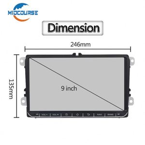 MIDCOURSE Android 8.1 Unità di Testa Auto Lettore Radio Stereo RCD510 Per VW Golf 5 6 Jetta MK5 MK6 Passat B6 b7 1G <span class=keywords><strong>R</strong></span> 4G LTE - Product Image 6