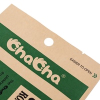 Sac d'emballage personnalisé en LDPE avec soufflet latéral, thermoscellable, imprimé en héliogravure, encre sans bencène, recyclable, écologique, saveur noix de coco