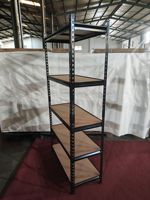 Étagères de rangement en acier réglables à 5 niveaux, étagères de garage en acier sans boulons, étagères de rangement pour la maison