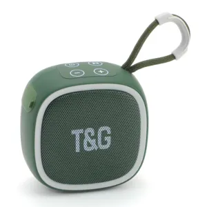 ใหม่มาถึง 2023 ผลิตภัณฑ์TG659 ลําโพงไร้สายคุณภาพสูงกลางแจ้งแบบพกพาเสียงเบสสนับสนุนBT TF FM AUX USB TWSลําโพง