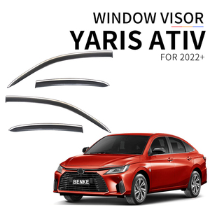 Deflectores de Ventana Laterales para Toyota Cruiser 2019-2020 Protector de Lluvia Accesorios de Coche - Product Image 4