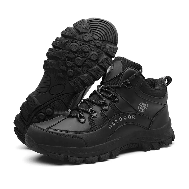 Hot Selling Winter Boots Outdoor Trekking Sneakers Mountaineering Sports Shoes Waterproof Mid Top Boot