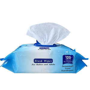 Giá Rẻ Dùng Một Lần Nhãn Hiệu Riêng Nhạy Cảm OEM Bé Tay Và Miệng Làm Sạch Nước Khăn Lau Ướt Mô Cho Bé - Product Image 3