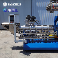 SunPring machine flottante de fabrication de granulés d'aliments pour poissons extrudeuse d'aliments pour poissons extrudeuse d'aliments pour poissons
