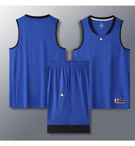 قميص كرة قدم متوفر في المستودعات الخارجية، 5 قطع، 100% بوليستر، سريع الجفاف، تصميم برقبة على شكل V قابل للعكس للتدريب والتمرين للبالغين - Product Image 4