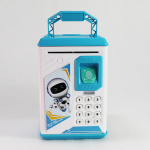 Cartone animato creativo per bambini salvadanaio regalo giocattolo regalo per sblocco delle impronte digitali caratteristiche prodotte - Product Image 6