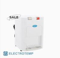 Distributeur d'eau chaude et froide portable mini, à chargement par le haut, électrique, pour la maison, le bureau et l'extérieur