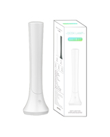 Lampe de lecture de protection des yeux 3 niveaux de luminosité lampe de bureau LED de chevet en plastique lampe de livre pliable
