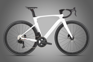 High Performance 24 Speed Electric Shifting <strong>Road</strong> Bike Hydraulic Disc Brake Carbon Handlebar Aluminum Rim Racing TX Series - Product Image 3