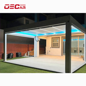 Pergola <span class=keywords><strong>de</strong></span> 12x14ft d'extérieur avec structure solide Patio Pergola et gazebos en bois <span class=keywords><strong>de</strong></span> cèdre pour jardin extérieur - Product Image 4