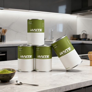 Emballage en <span class=keywords><strong>tube</strong></span> de papier kraft écologique de qualité alimentaire avec logo personnalisé, boîte cylindrique hermétique pour le thé en poudre, le café, vente en gros - Product Image 5