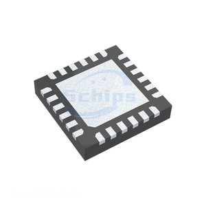 24 WFQFN Exposed Pad FAN63901JMPX In Stock USB PD3.0 STATE MACHINE DEVICE Buy Online Electronic Components Power Management (PMI - Product Image 1