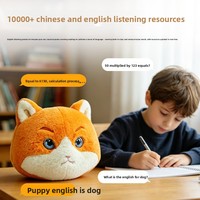 Jouet en peluche intelligent IA pour enfants, bilingue chinois-anglais, avec dialogue interactif, machine de lecture d'histoires pour l'éveil éducatif des bébés de 4 à 6 ans